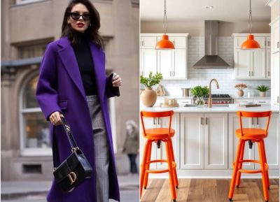 Как оранжевый и фиолетовый влияют на настроение - all-for-woman.com