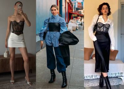 Как и с чем носить корсет в городе - all-for-woman.com