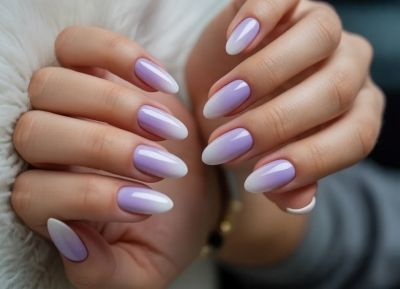 Как сделать «выгоревший» маникюр - all-for-woman.com