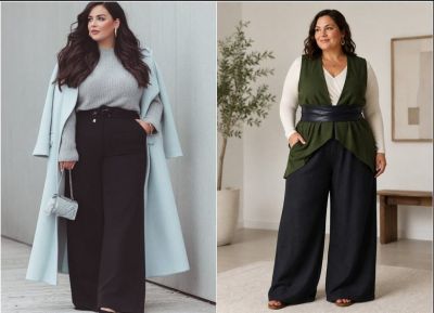 Какие модели брюк эффектно скрывают живот и бёдра - all-for-woman.com