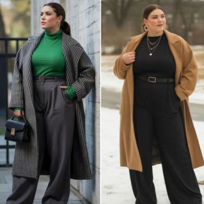 Почему оверсайз дарит полноте уверенность - all-for-woman.com