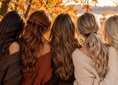 Модные оттенки для волос на осень - all-for-woman.com